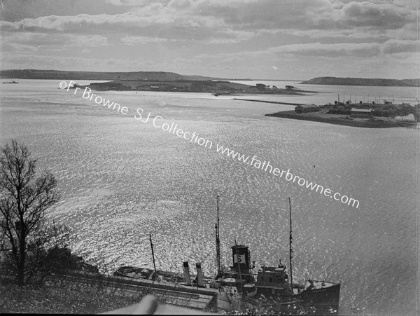 VIEW OF CORK HARBOUR FROM FORT VILLAS